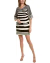 Elisabetta Franchi Mini Dress In Black