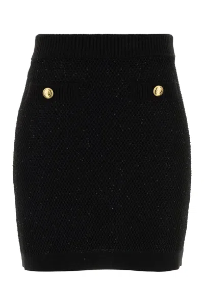 ELISABETTA FRANCHI MINI GONNA IN MAGLIA