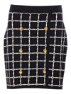 Elisabetta Franchi Mini Knit Skirt By