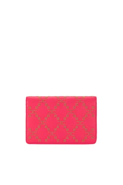 Elisabetta Franchi Mini Shoulder Bag In Pink