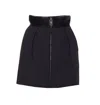 Elisabetta Franchi Knee Length And Midi Skirts With Belt Loops In Black