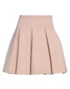 Elisabetta Franchi Mini Skirts In Pink