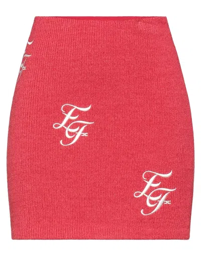 Elisabetta Franchi Mini Skirts In Red