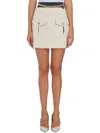 Elisabetta Franchi Chic Women's Mini Skirt With Pockets