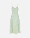 Elisabetta Franchi Criss-cross Tie Crepe Dress
