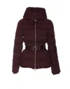 ELISABETTA FRANCHI ELISABETTA FRANCHI MONOGRAM JACQUARD SHORT DOWN JACKET