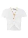 Elisabetta Franchi T-shirt In White