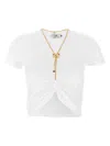 Elisabetta Franchi T-shirts And Polos In White