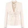 Elisabetta Franchi Crepe Satin Blazer