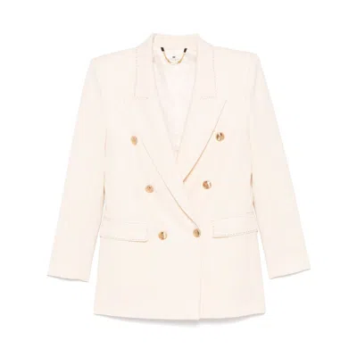 ELISABETTA FRANCHI NEUTRAL JACKETS