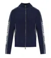 Elisabetta Franchi Viscose Knit Cardigan With Logo Bands