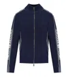 Elisabetta Franchi Viscose Knit Cardigan With Logo Bands