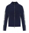 Elisabetta Franchi Viscose Knit Cardigan With Logo Bands