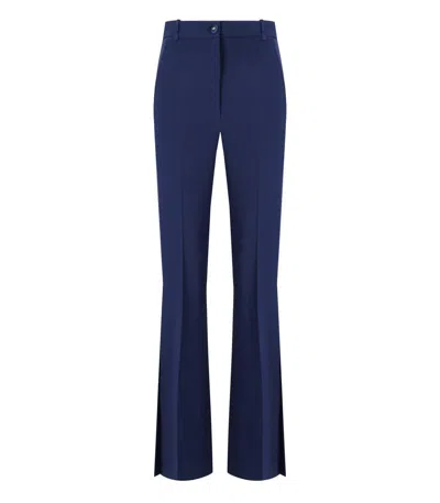 ELISABETTA FRANCHI OLTREMARE SMOKING TROUSER