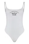 Elisabetta Franchi One-piece Swimsuit In White