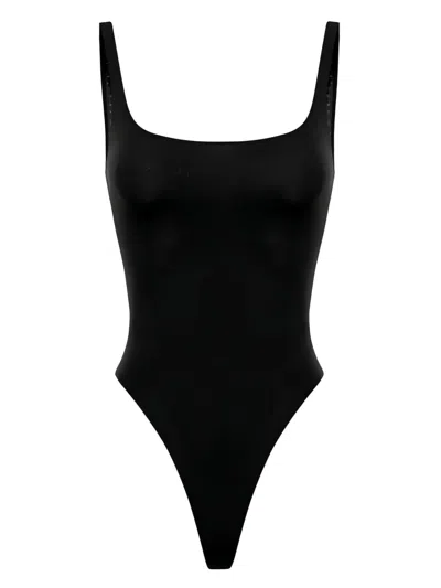 Elisabetta Franchi Rückenfreier Body In Black