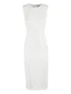 Elisabetta Franchi Open-back Midi Dress
