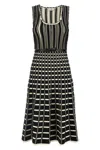 Elisabetta Franchi Organza Midi Dress