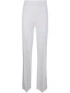 Elisabetta Franchi Flared Classic Trousers In White