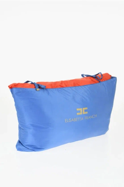 Elisabetta Franchi Padded Blanket Grösse Unica In Blue