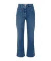 Elisabetta Franchi Palazzo Jeans In Blue