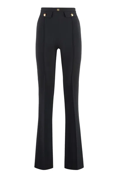 ELISABETTA FRANCHI PALAZZO PANTS IN CREPE STRETCH