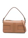 Elisabetta Franchi Panelled Tote Bag In Brown