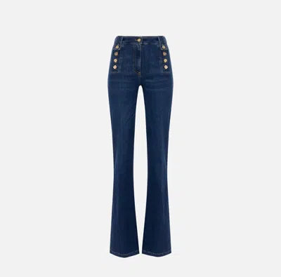 Elisabetta Franchi Pantalon In Blue