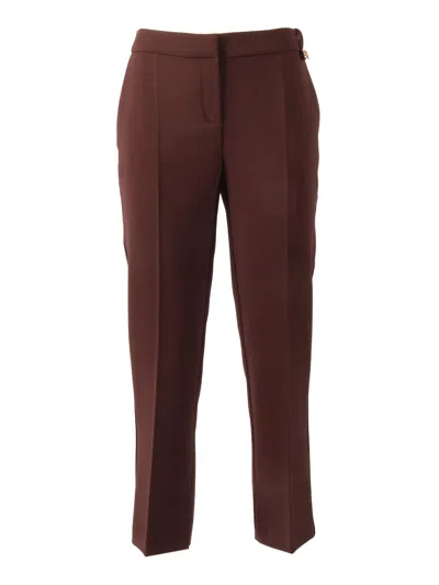 Elisabetta Franchi Pantalone In Brown