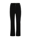 Elisabetta Franchi Tailored Black Trousers With Flared Leg