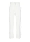 Elisabetta Franchi Pantalone In Ivory