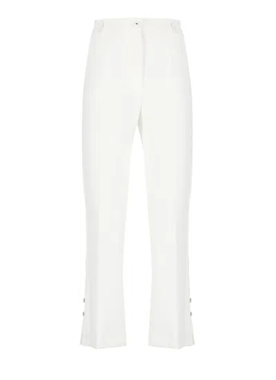 Elisabetta Franchi Pantalone In Ivory