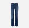 Elisabetta Franchi Pantalone Mod. Jeans In Blue
