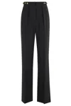 Elisabetta Franchi Trousers With Pleats And Pockets In Multi
