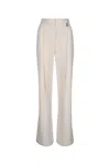 Elisabetta Franchi Pantalone Palazzo In Burro