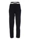 Elisabetta Franchi Viscose Pants In Black