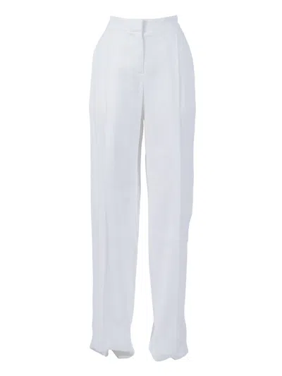 Elisabetta Franchi Pantalone In White