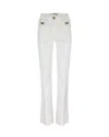 Elisabetta Franchi Pantaloni In Cotone Con Fiocchi Gioiello In 360