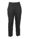 Elisabetta Franchi Viscose And Linen Pants