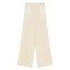 Elisabetta Franchi White  Yellow Pants