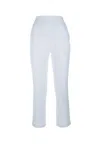 Elisabetta Franchi Cropped Trousers With Gold Button Detail