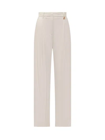 Elisabetta Franchi Pants In White