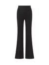 Elisabetta Franchi Tailored Black Crêpe Pants