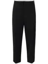 Elisabetta Franchi Wool Pleated Casual Pants