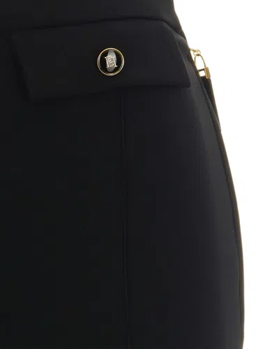 ELISABETTA FRANCHI ELISABETTA FRANCHI BLACK PANTS