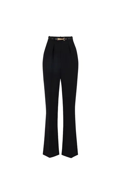 Elisabetta Franchi Trousers In Schwarz