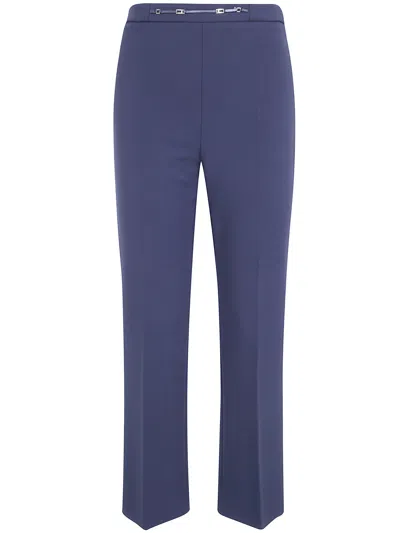Elisabetta Franchi Pants Black Cropped Trousers