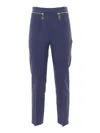 Elisabetta Franchi Trousers In Blue