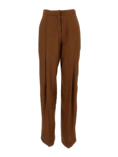 Elisabetta Franchi Pants In Brown