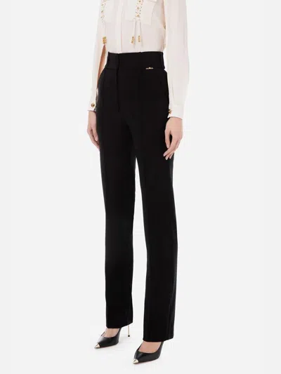 Elisabetta Franchi Pants Clothing In Black